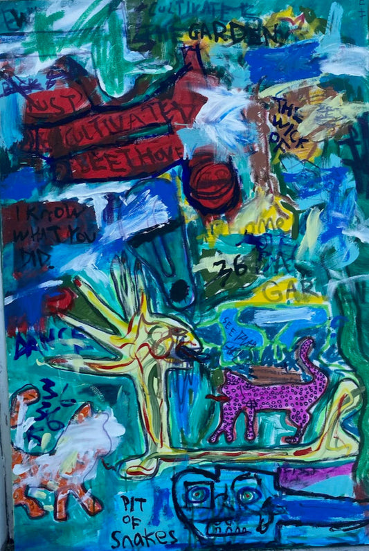 Deme Original "Mind Garden" Canvas