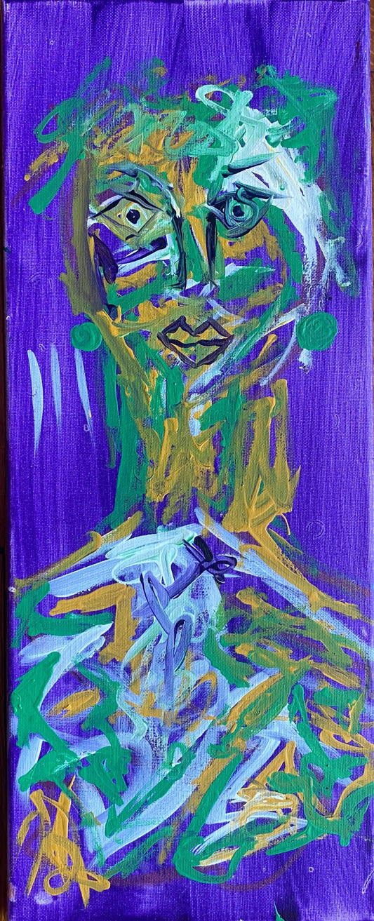 Deme Original "Data Hurricane" Canvas