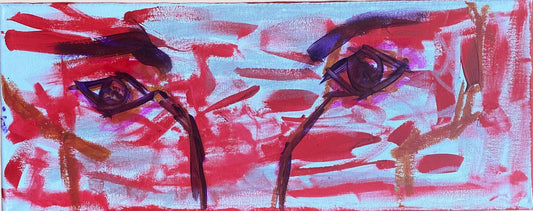 Deme Original "Eye Gazed" Canvas