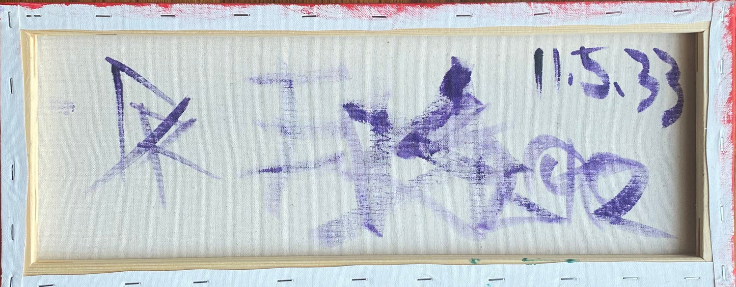 Deme Original "Eye Gazed" Canvas