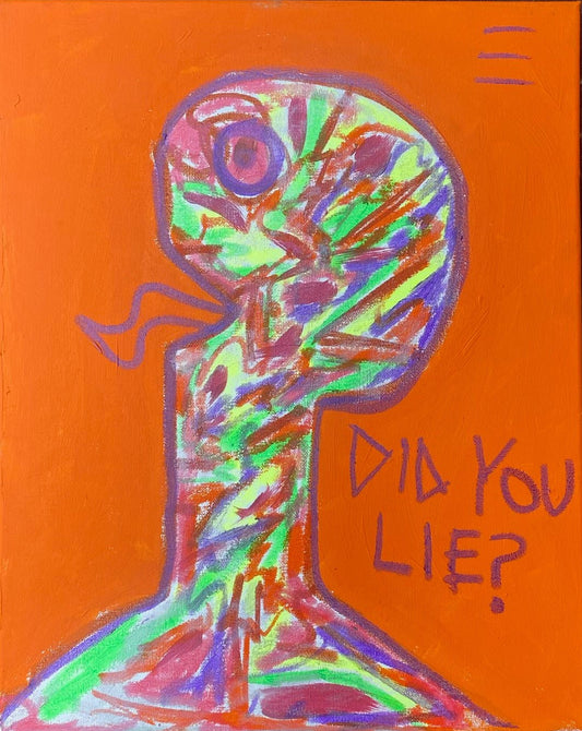 Deme Original "Liar" Canvas