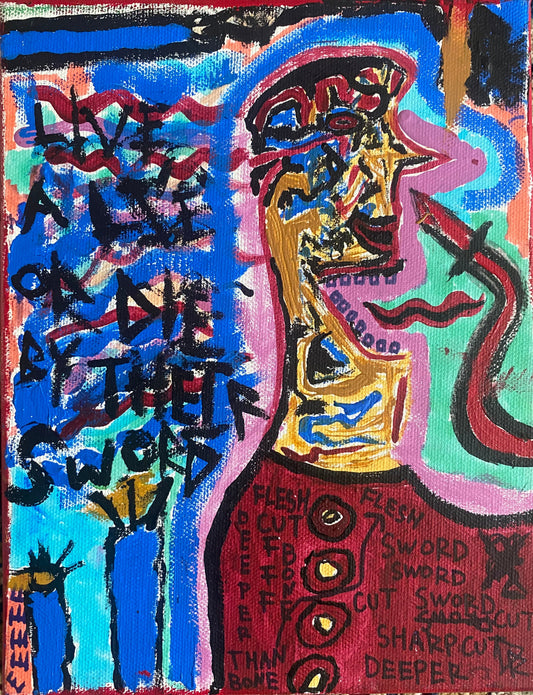 Deme Original "Sword" Canvas