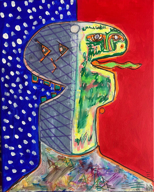 Deme Original "Duality" Canvas