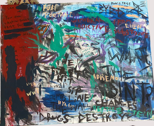 Deme Original "Withdrawl" Canvas