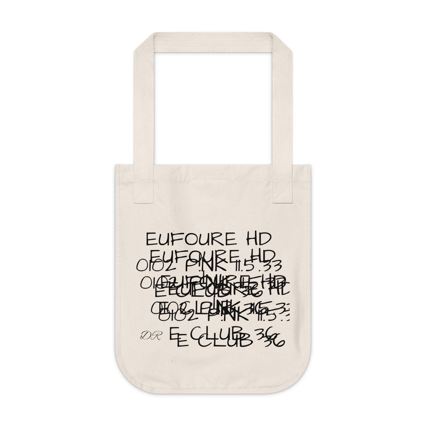 Organic Canvas Tote Bag